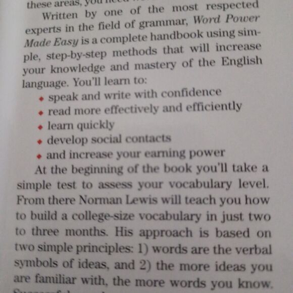 Word Power Made Easy - Book - Picture 3 of 3
